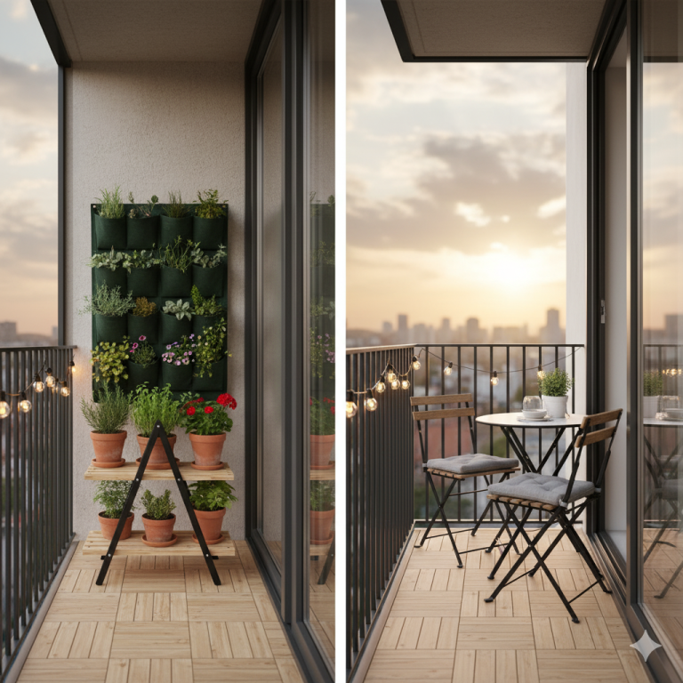 Small Balcony Garden Ideas for Small Spaces